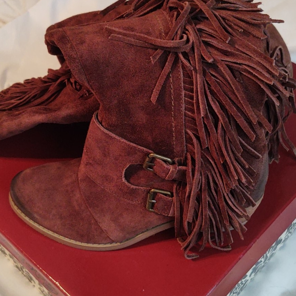 Naughty monkey Brown suede boots